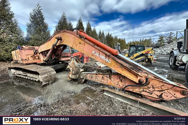 Used 1989 KOEHRING 6633 Excavators Louisiana US | Proxy Equipment #1378122