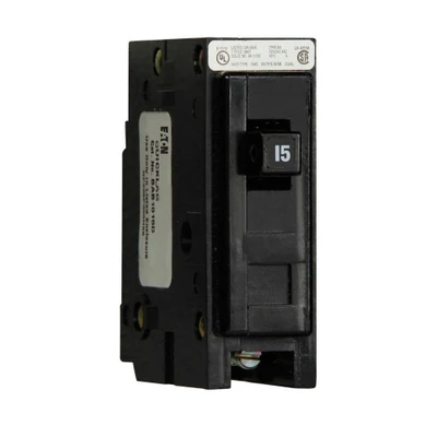 Eaton BAB1015 BAB Thermal Magnetic Circuit Breaker, 1-Pole, 15A [New]