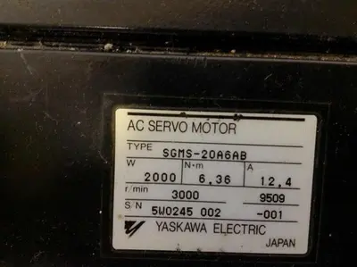 USED YASKAWA SGMS-20A6AB