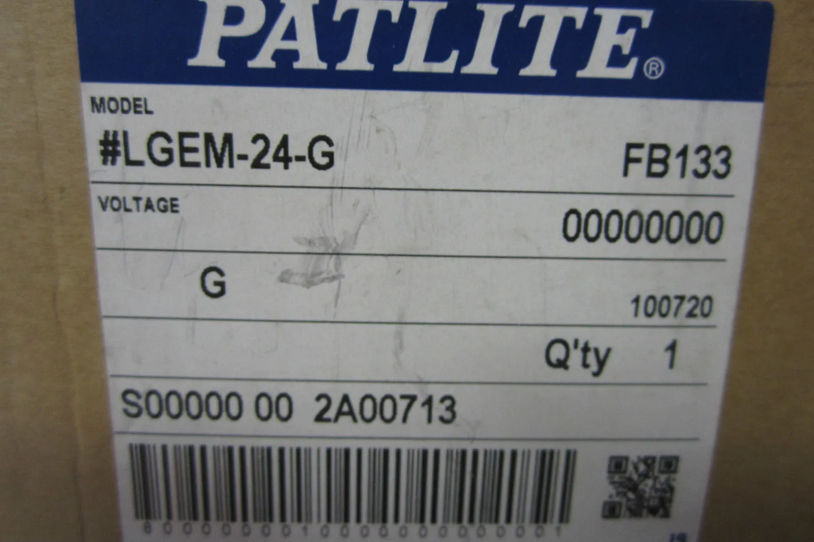 NEW PATLITE LGEM-24-G LED MODULE LGEM24G