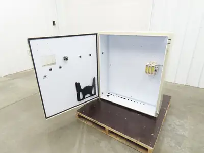 Hoffman Electrical Enclosure 42x36x10" Backplate Wall Mount 100A Disconnect
