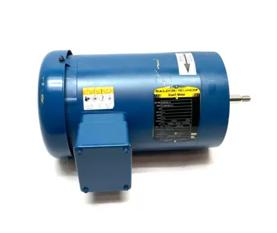 USED ABB BALDOR NON-REVERSIBLE SUPERE MOTOR 2HP 3490RPM