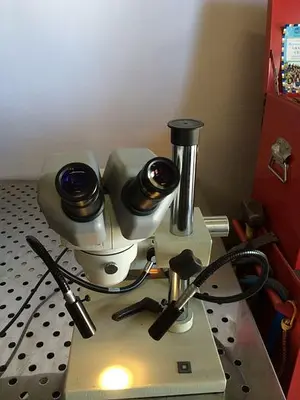 Nikon SMZ645 Microscope w/ Dolan Jenner "MI -150" Fiber Optic Illuminator & MORE