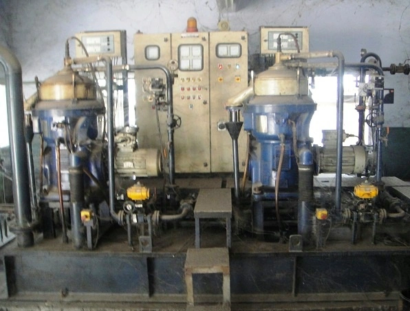 Mitsubishi SJ-16T self-cleaning oil purifier, SS bowl.