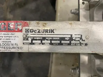 USED DEZURIK SIZE 8"