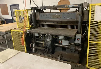 SEYBOLD 56" VENEER GUILLOTINE CLIPPER