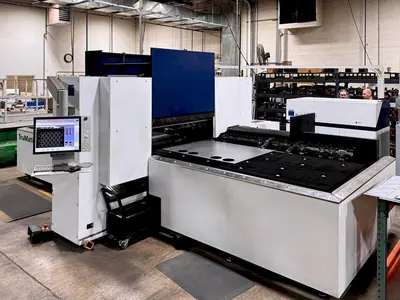 Used 2017 TRUMPF TRUMATIC 1000 FIBER Laser Combo Punches Illinois US | Machine Factory Outlet #1262849