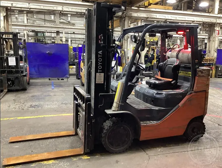 Used 2016 TOYOTA 8FGCU35 Liquid Propane Forklifts Illinois US | Forklift Exchange #1274747