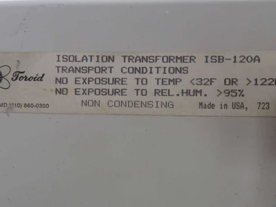 Used TOROID _UNKNOWN_ Transformers | OCO Industrial #1702632