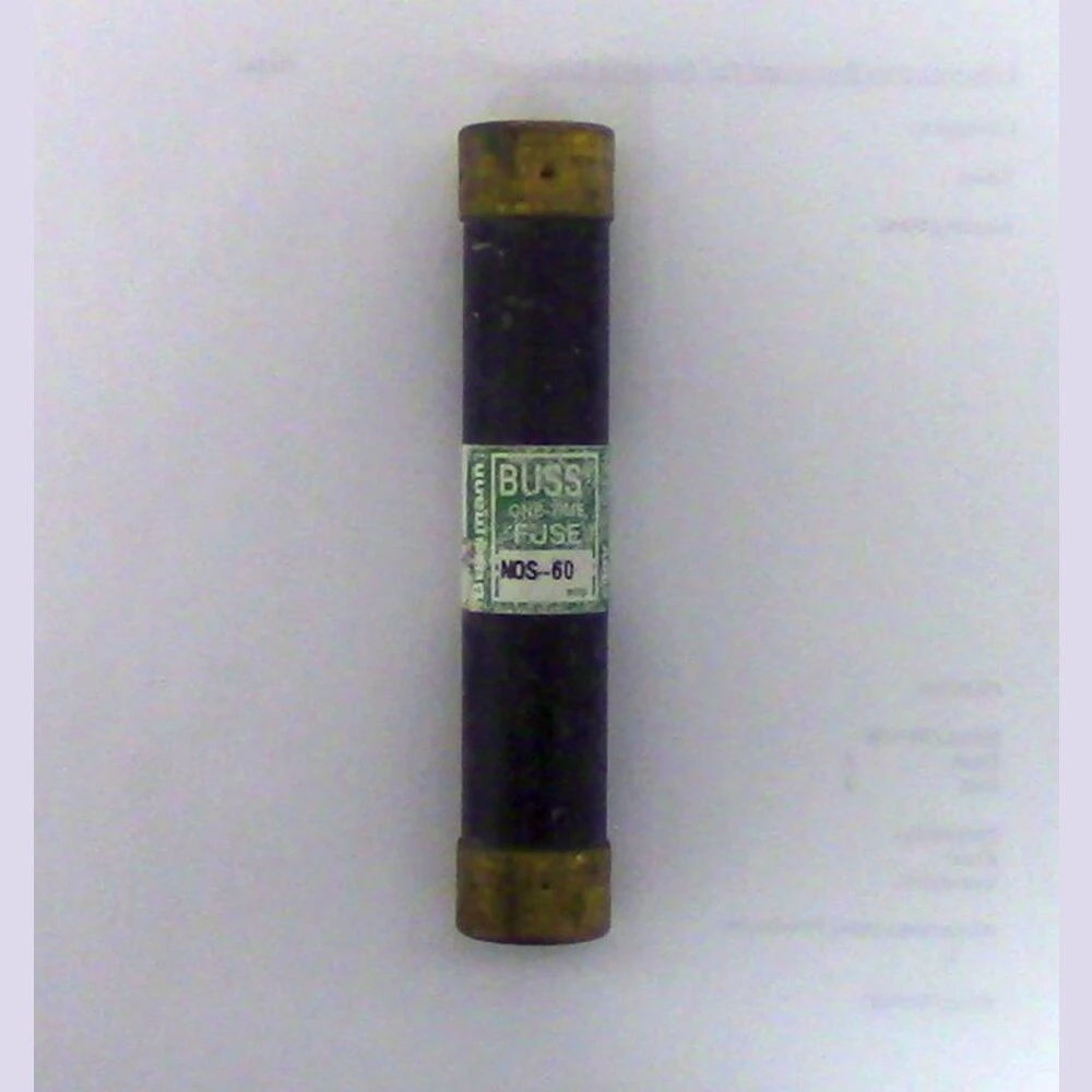 Cooper Bussman 60 Amp One-Time Fuse