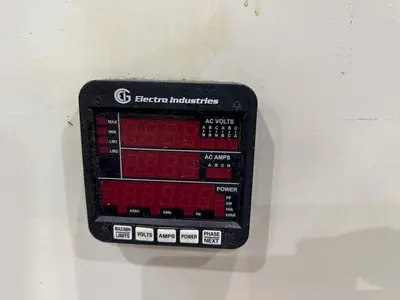 50 KVA CONTROLLED POWER COMPANY MODEL #8DNX-50K-7-A POWER VOLTAGE REGULATOR: STOCK #19844