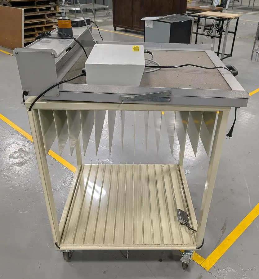 Stencil Cart w/Ultrasonic Stencil Cleaner