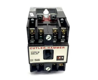 D26MR40A | Eaton  Series A3 Type M Relay 600V, 4 N.O. 120VAC Coil - New Other