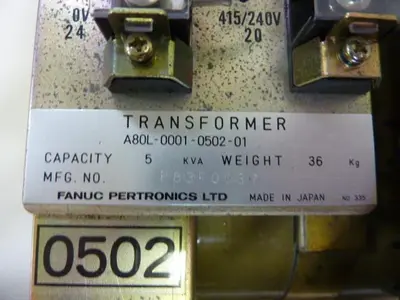 USED FANUC A80L-0001-0502-01