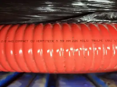 NEW 2019 GENERAL CABLE VERTITECK 3/C