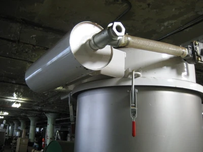 SPC7267  Dust Collector 4 sq.ft. Vac-U-Max reverse pulse jet dust collector 144 cfm, Positive Displacement fan