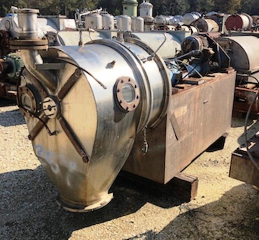 Heinkel HF 600.1 Inverting Filter centrifuge, Hastelloy C22.