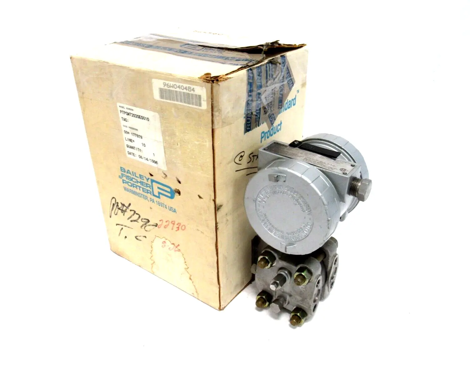 NEW BAILEY PTDDA12120ED010 DIFFERENTIAL PRESSURE TRANSMITTER