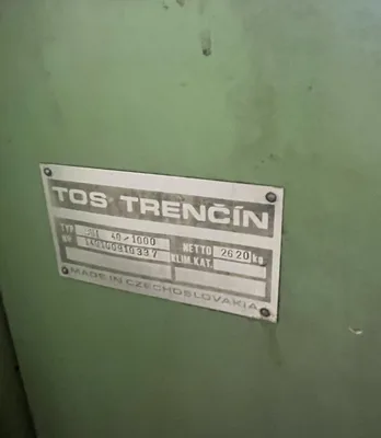 TOS Trencin SUI 40 Lathe