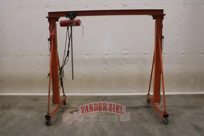 Used JET _UNKNOWN_ Cranes, Gantry, Bridge Type Michigan US | Vander Ziel Machinery Sales #1413993