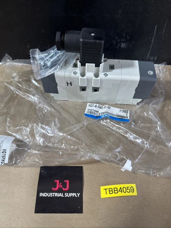 New | in-Stock SMC VQ7-6-FHG-D-3Z Solenoid Valves Indiana US | J&J Industrial Supply #532963