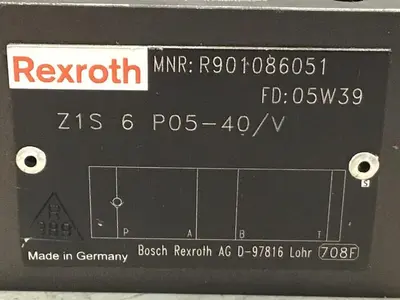 USED REXROTH Z1S6P0540V