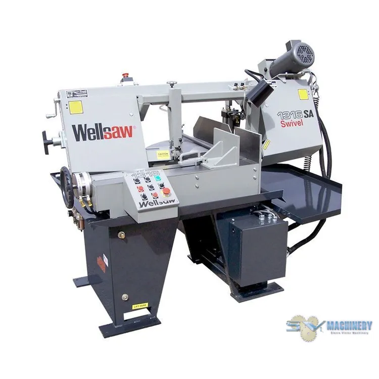 WELLSAW 1316S-SA Horizontal Bandsaws Semi Auto | Sierra Victor Industries