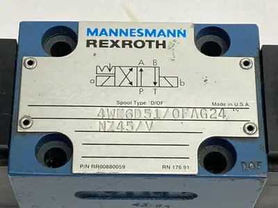 4WE6D51/0FAG24NZ45/V | Rexroth  Hydraulic Solenoid Spool Valve - New Other