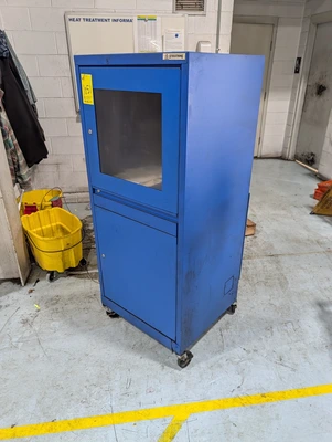 (3) Portable Computer Cabinets W/ Contents