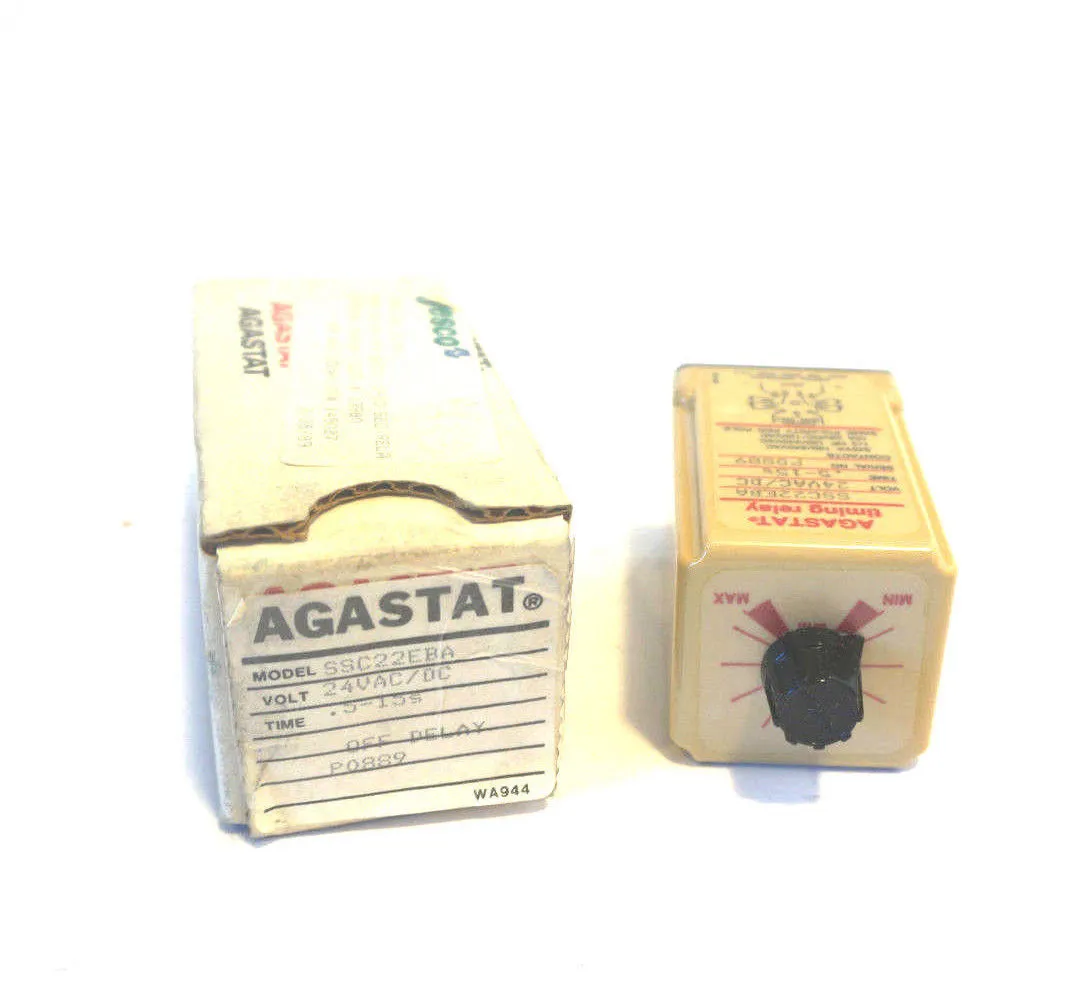 NEW AGASTAT SSC22EBA TIME DELAY RELAY