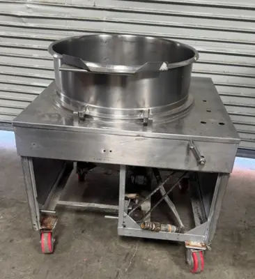 40 Gallon Stainless Steel Bowl Tilting Kettle