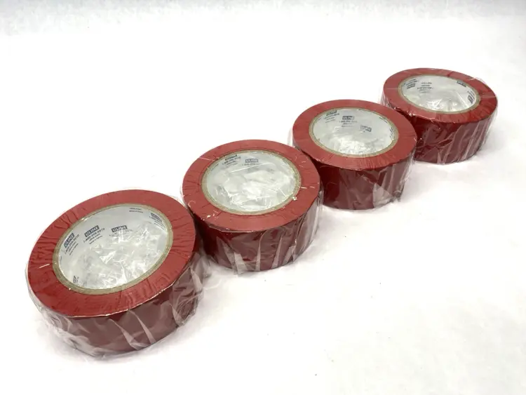 New | in-Stock ULINE INDUSTRIAL VINYL SAFETY TAPE RED 2" X 36 YDS LOT OF 4 Safety Products (Other) | Maverick Industrial Sales #1121398