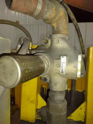 7 TON AIRAM ARDCOR PNEUMATIC 4 POST CUTOFF PRESS: YOBRO #25223