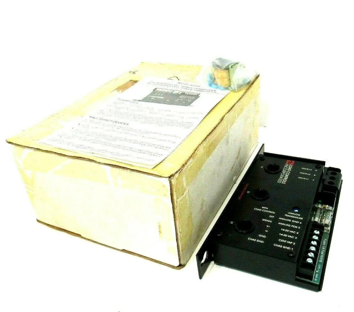 NEW LOAD CONTROL PH-3A-R POWER CELL POWER TRANSDUCER 460V 60A PH3AR