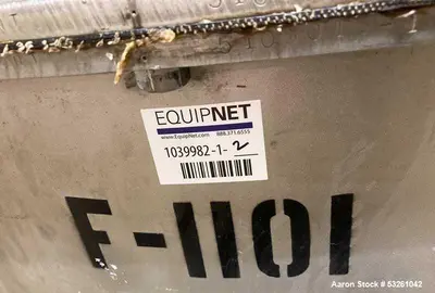 Used WESTERN STATES G-16 Basket Bottom Dump Centrifuges Illinois US | Aaron Equipment #1240984