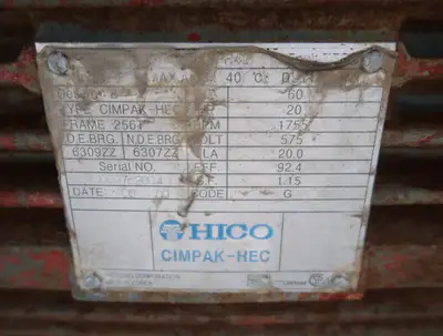 20 hp Custom Made Vertical Baler