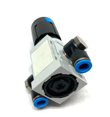 USED FESTO PRESSURE REGULATOR 1/4" PORTS MS4-LR-1/4-D6-AS