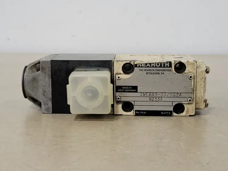 Used REXROTH 3WE6A9-51/BG24NZ55L Parts (Hydraulics and Pneumatics) British Columbia CA | Lenmark #264945