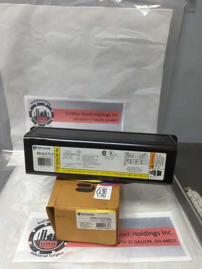 New | in-Stock UNIVERSAL 480XLHTCP Lighting Ohio US | Surplus Asset Holdings #1239284