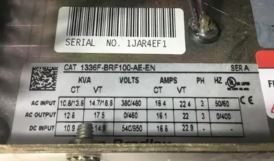 USED ALLEN BRADLEY 1336 Plus II