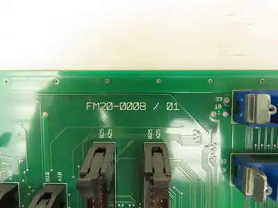 Fanuc FM20-0008/01 Control Circuit Board Relay Panel PLC Servo Interface Module