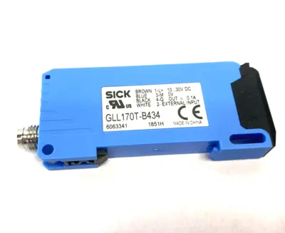 New | in-Stock SICK Fiber Optic Amplifier, M8 4-Pin Connection, 6063341 PLC Processors Michigan US | Maverick Industrial Sales #1460535