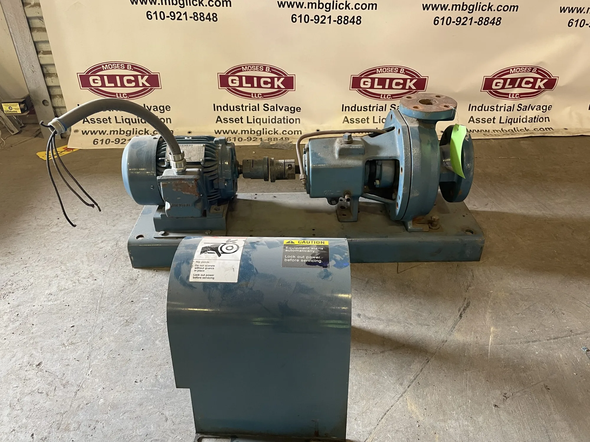 Dean PH-2111 Cast Iron Centrifugal Pump 1-1/2x3x8 70GPM -PARTS/REPAIR