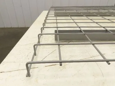 New Pallet Rack Wire Deck 48x52" Waterfall 3 Step Channel Racking 2500lb Mesh
