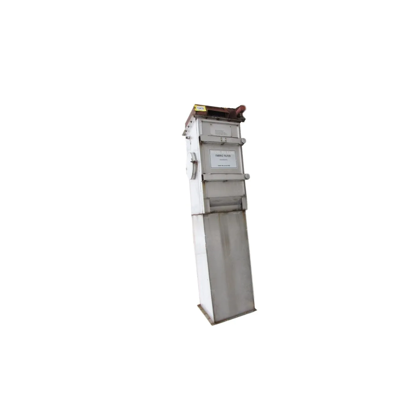 Used 600 CFM Mikro-pulsaire Stainless Steel Bin Vent Fabric Filter