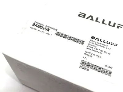 New | in-Stock Balluff SmartLight Mounting Base Accessory Aluminum, BAM MB-NI-017-100-1 Light Source Equipment Michigan US | Maverick Industrial Sales #1468157