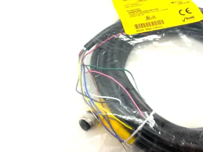 USED TURCK EUROFAST RIGHT ANGLE SINGLE ENDED CORDSET