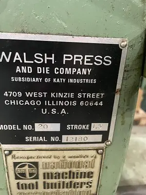USED WALSH 20