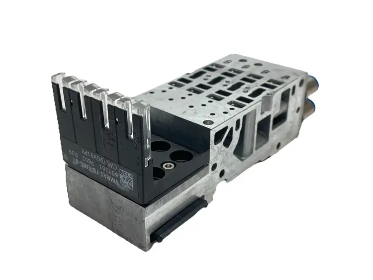 Used FESTO ELECTRONICS MODULE 533361 & VMPA1-FB-AP-4-1 SUB-BASE 533352 Parts (Hydraulics and Pneumatics) Michigan US | Maverick Industrial Sales #1090198