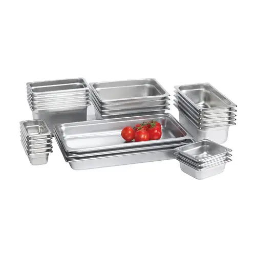 Browne 98132 Third Size Steam Pan, Stainless